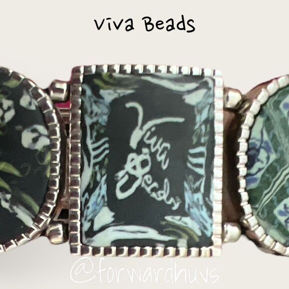 Viva Beads | Polymer Clay Hand Made Beads | Stretch Bracelet - Picture 7 of 10